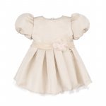 Kleid mit beige Rose
 (06 MONATE)