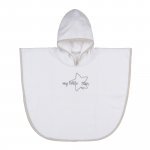 Accappatoio poncho grigio "My little star"_9172