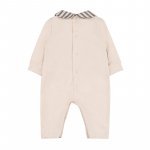 Babygro with collar and striped vest_11458