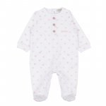 Babygrow with Pink Bears and Buttons_2750