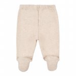 Beige 2 Pieces Babygrow with Bow_3545