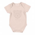 Beige Babygro with Teddy Bear_8750