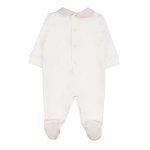 Beige organic babygro_7252