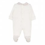 Beige organic babygro_7252