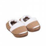 Beige Striped Shoes_5437