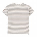 Beige Striped T-shirt_4250