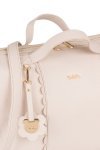 Beige Walking bag with changing table_8980