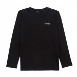 Black T-shirt with long Sleeve
 (XS)