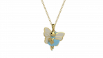 Blue Dream Fairy Pendant in 925 Silver_12644