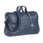Blue Quilted Walking Bag_9352