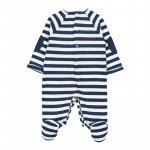 Blue Striped Babygro_4265