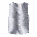 Blue Striped Vest_4524