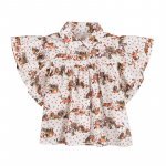 Blusa aperta davanti con fantasia jungle_12266