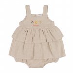 Bodysuit dress w/frills_12607