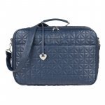 Sac à langer matelassé bleu_9355