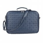 Sac à langer matelassé bleu_9357