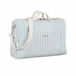 Borsa passeggio canvas azzurra_9201
