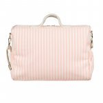 Borsa passeggio con fasciatoio canvas rosa_9204