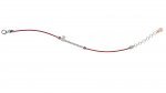 Bracelet en argent 925 - Rouge_2331