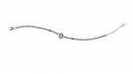 Bracciale Argento 925 Con Pallini - Orsetto Azzurro_2361