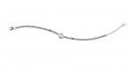 Bracelet en Argent 925 avec Perles - Ours Blanc_2365