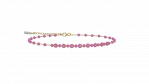 Bracciale Bimbi Argento 925 con pietre e dettagli rosa_12690