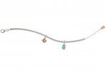 Bracelet avec Clochette et Ours Turquoise_2452