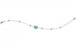 Bracciale con Cuore Turchese_2428