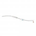 Bracciale Con Targhetta Famiglia Arg 925
 (Colore: ARGENTO - Taglia: UNICA)