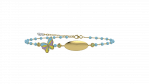 Bracciale incidibile Bimbi con Fatina dei Sogni Azzurra_12704