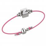 Bracelet Rose Z Arg 925
 (Couleur: ARGENT BLANC - Taille: UNIQUE)