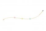 Bracciale Stelle Colorate Argento_9283