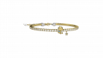 Bracciale Tennis Bimbi Argento 925 con pietre bianche_12676