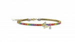 Bracciale Tennis Mamma Argento 925 con pietre multicolor_12695