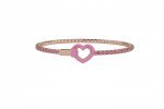 Bracelet de tennis MAMAN rose_7205