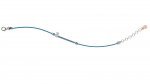 Bracelet with Light Blue Lace
 (Colore: AZZURRO - Taglia: UNICA)