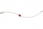 Bracelet with red heart_2383