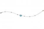Bracelet with Turquoise Heart_2428