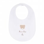Bavoir Blanc "Maman + Papa = Moi"_5781