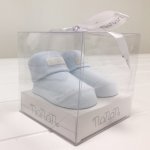 Chaussettes de bébé Bleu Unie_3181