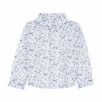 Camicia blu a fiori
 (06 MESI)