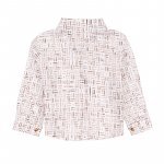 Camicia con fantasia geometrica_7775