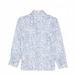 Camicia con fantasia geometrica_7773