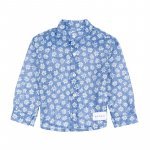 Camicia coreana azzurra
 (06 MESI)