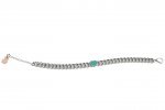 Chain Bracelet Arg 925 with Heart_5470