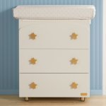 Chiara Ferragni Ivory Changing Table
 (Colore: BIANCO - Taglia: UNICA)