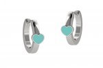 Circle Earring with heart_2267