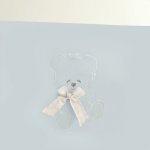 Coccolo light blue jersey blanket for pram_582