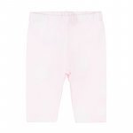 Zweiteiler Bluse + Leggings mit rosa Punkten_4808