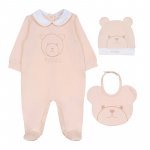 Emballage cadeau body + bonnet + bavoir
 (01 MOIS)